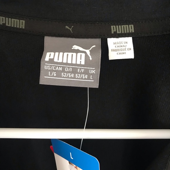 Puma Black StretchLite Half Zip Top - Picture 4 of 5